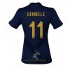 Officiële Voetbalshirt Frankrijk Ousmane Dembele 11 Thuis WK 2022 - Dames